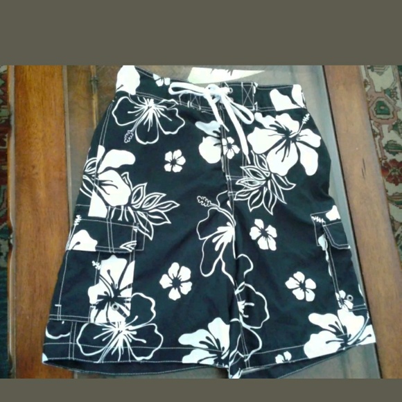 Merona Other - ❌SOLD❌Merona Floral Bathing Suit Trunk Board Shorts, M